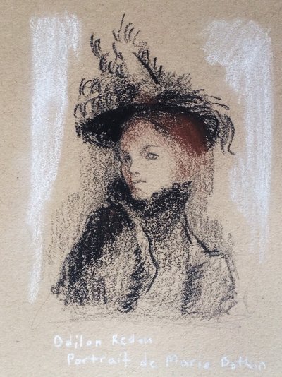 Jessica Lah von Odilon Redon als Kunstdruck auf Leinwand