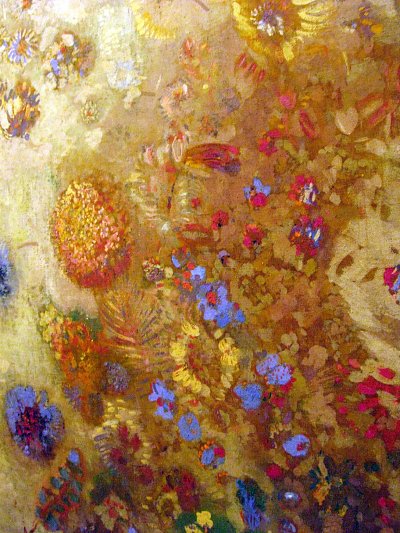 Panneau Decoratif 3 von Odilon Redon als Kunstdruck auf Leinwand