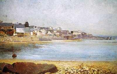 Port breton von Odilon Redon als Kunstdruck auf Leinwand