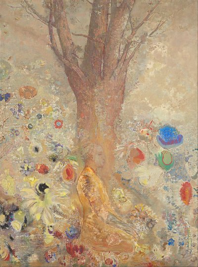 The Buddha von Odilon Redon als Kunstdruck auf Leinwand