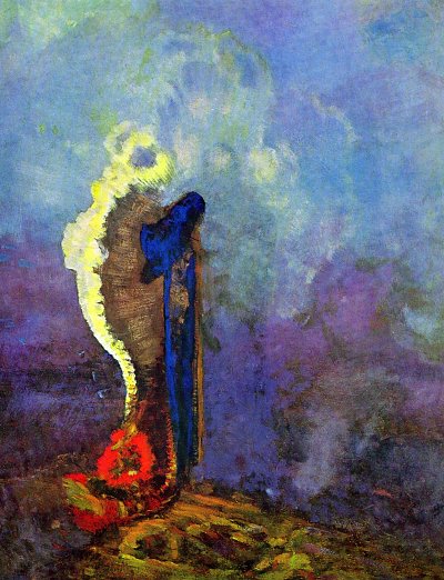 The Dream von Odilon Redon als Kunstdruck auf Leinwand