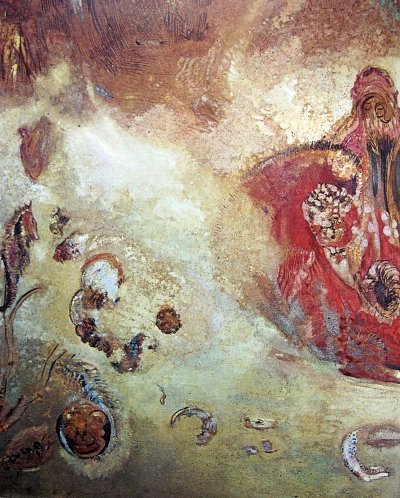Underwater Vision von Odilon Redon als Kunstdruck auf Leinwand