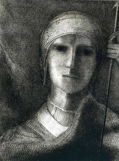 parsifal 1891 von Odilon Redon als Kunstdruck auf Leinwand
