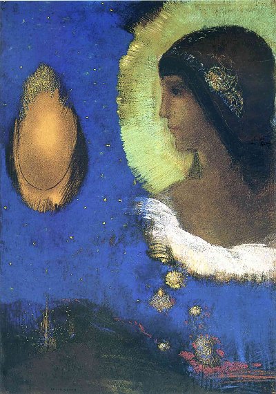 sita 1893 von Odilon Redon als Kunstdruck auf Leinwand