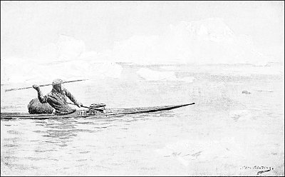 Seal hunting von Otto Sinding als Kunstdruck auf Leinwand