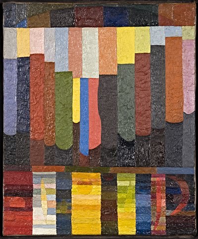 Komposition 1926 von Otto-Freundlich als Kunstdruck auf Leinwand