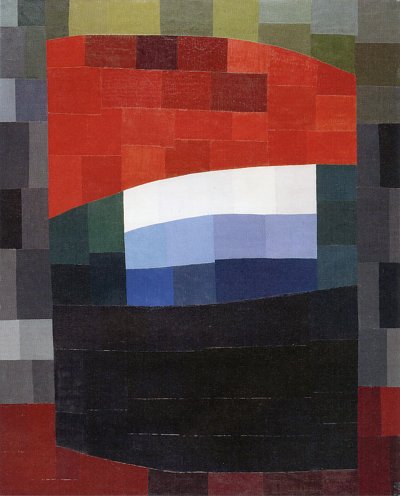 Mein Himmel ist rot von Otto Freundlich als Kunstdruck auf Leinwand