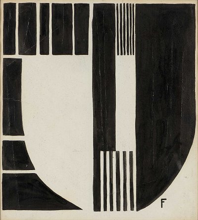 Thèse synthèse antithèse von Otto Freundlich als Kunstdruck auf Leinwand