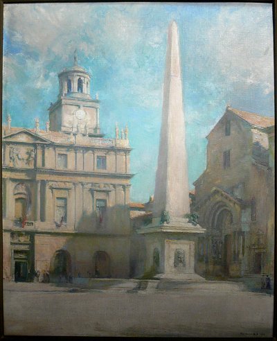 Saint Trophime a Arles von Pascal Adolphe Dagnan Bouveret als Kunstdruck auf Leinwand