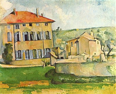 Jas de Bouffan 1 von Paul Cezanne als Kunstdruck auf Leinwand