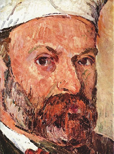 SelbstPortrait 4 von Paul Cezanne als Kunstdruck auf Leinwand