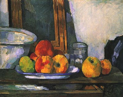 Stillleben mit offener Schublade von Paul Cezanne als Kunstdruck auf Leinwand
