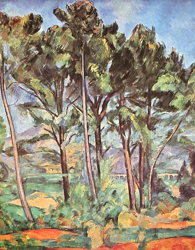 Viadukt von Paul Cezanne als Kunstdruck auf Leinwand