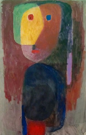 Abendliche Figur Kunstdruck