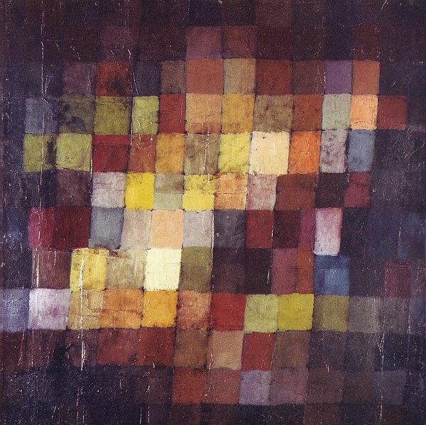 Kunstdruck Alter Klang von Paul Klee als Leinwandbild