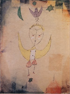 Angelus Descendens Kunstdruck