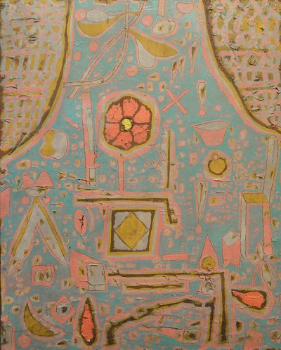 Efflorescence von Paul Klee als Kunstdruck auf Leinwand