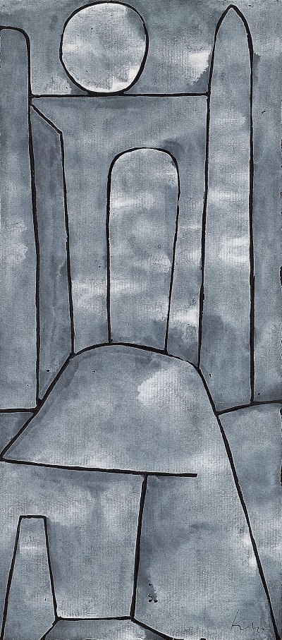 Ein Tor von Paul Klee als Kunstdruck auf Leinwand