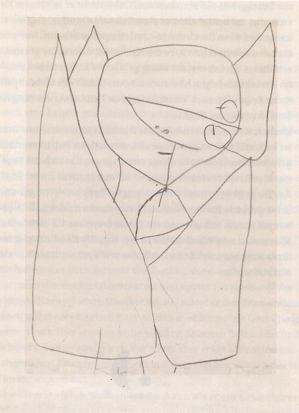 Kunstdruck Krise eines Engels II von Paul Klee als Leinwandbild