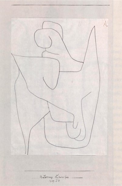 Naeherung Lucifer von Paul Klee als Kunstdruck auf Leinwand