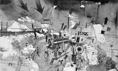 Pinz von Paul Klee als Kunstdruck auf Leinwand