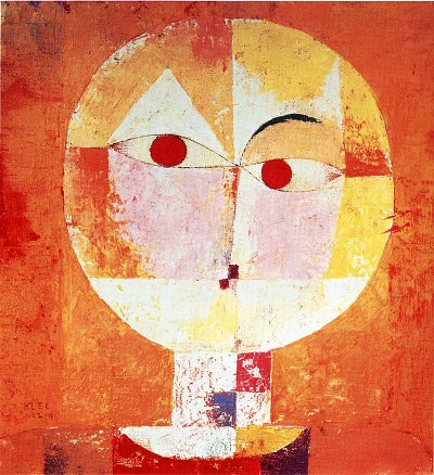 Senecio von Paul Klee als Kunstdruck auf Leinwand