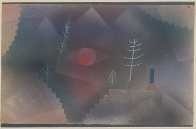 Swiss Glance of a Landscape von Paul Klee als Kunstdruck auf Leinwand