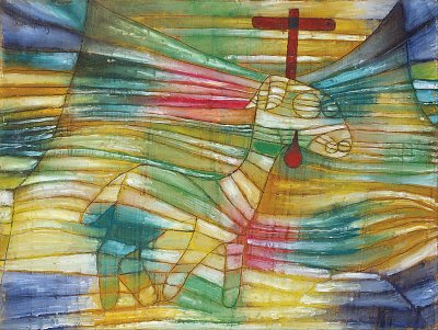 The Lamb von Paul Klee als Kunstdruck auf Leinwand