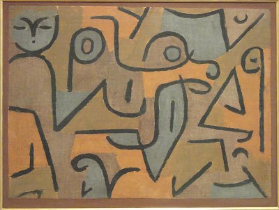 Young Moe von Paul Klee als Kunstdruck auf Leinwand