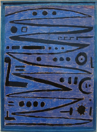 heroic strokes von Paul Klee als Kunstdruck auf Leinwand