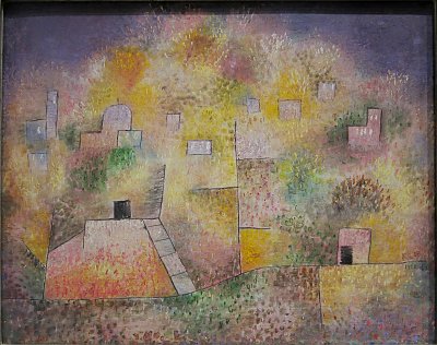 jardin oriental von Paul Klee als Kunstdruck auf Leinwand