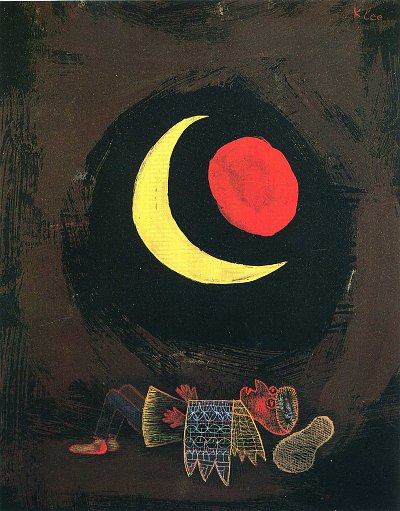 strong dream von Paul Klee als Kunstdruck auf Leinwand