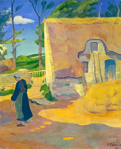 Ferme au Pouldu von Paul Serusier als Kunstdruck auf Leinwand