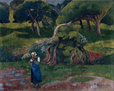 Landscape at Le Pouldu von Paul Serusier als Kunstdruck auf Leinwand
