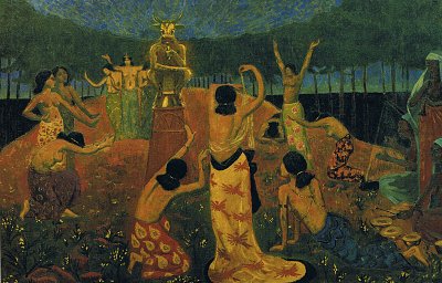 Les Filles de Pelichtim von Paul Serusier als Kunstdruck auf Leinwand