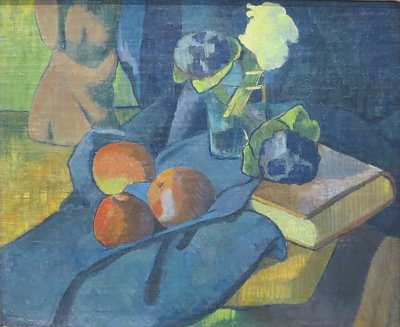 Still Life with Apples and Violets von Paul Serusier als Kunstdruck auf Leinwand