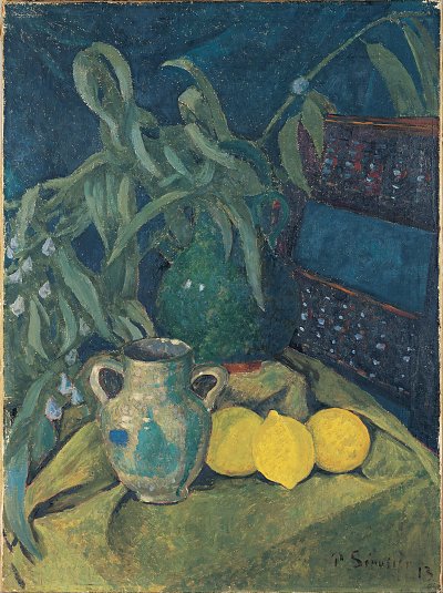 Synchronie en vert von Paul Serusier als Kunstdruck auf Leinwand