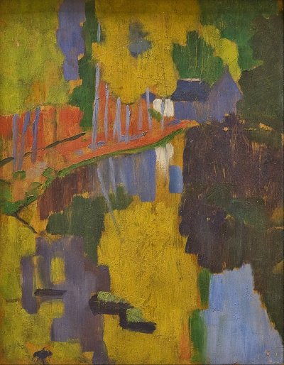 The Talisman von Paul Serusier als Kunstdruck auf Leinwand