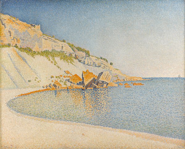 Kunstdruck Cassis Cap Lombard von Paul Signac als Leinwandbild