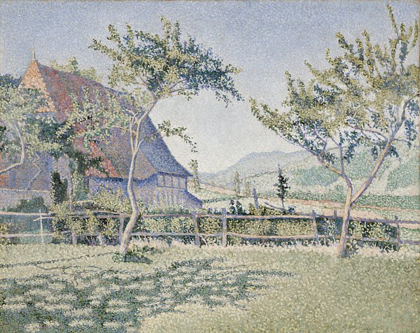 Kunstdruck Comblat le Chateau von Paul Signac als Leinwandbild
