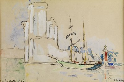 La Rochelle von Paul Signac als Kunstdruck auf Leinwand