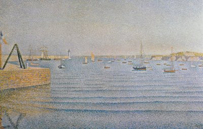 Painting of Portrieux von Paul Signac als Kunstdruck auf Leinwand