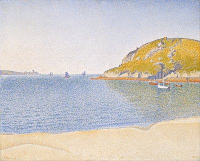 Paul_Signac_ _Port_of_Saint Cast_ _Google_Art_Project von Paul Signac als Kunstdruck auf Leinwand