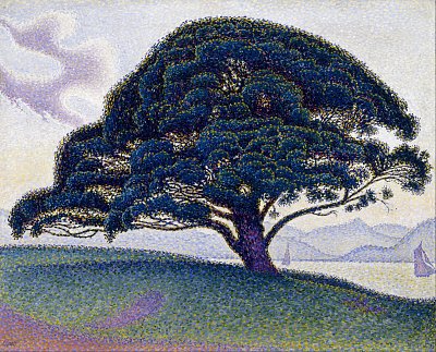 Paul_Signac_ _The_Bonaventure_Pine_ _Google_Art_Project von Paul Signac als Kunstdruck auf Leinwand
