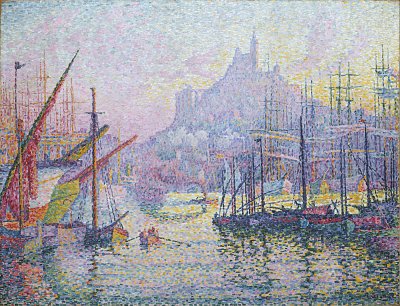 Port de Marseille von Paul Signac als Kunstdruck auf Leinwand