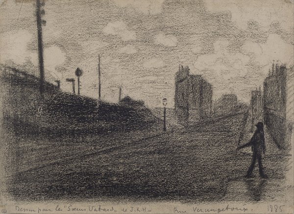 Kunstdruck Rue Vercingetorix von Paul Signac als Leinwandbild