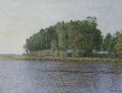 Landschaft von Paul Baum als Kunstdruck auf Leinwand