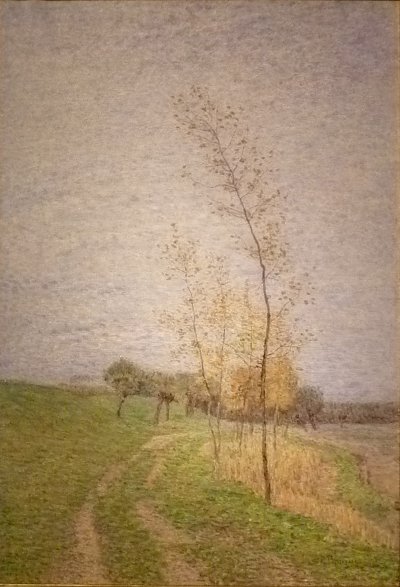 Strasse in der Wiese von Paul Baum als Kunstdruck auf Leinwand