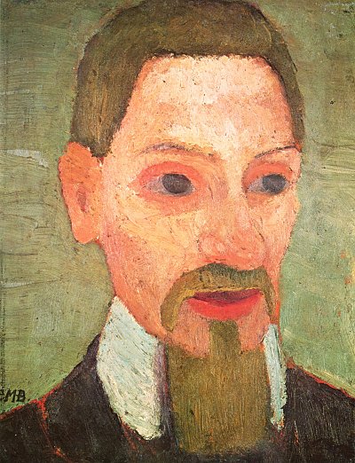 Maria Rilke von Paula-Modersohn-Becker als Kunstdruck auf Leinwand