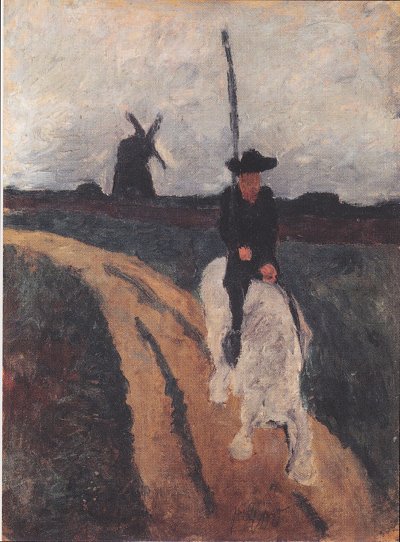 Miguel de Cervantes von Paula-Modersohn-Becker als Kunstdruck auf Leinwand